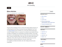 Tablet Screenshot of ah-c.ch